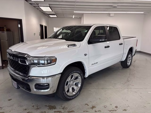 2026 Bright White Clearcoat Ram 1500 Big Horn 4X4 Truck