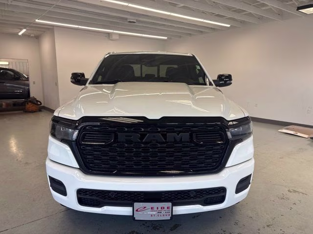2026 Bright White Clearcoat Ram 1500 Big Horn Night Edition 4X4 Truck