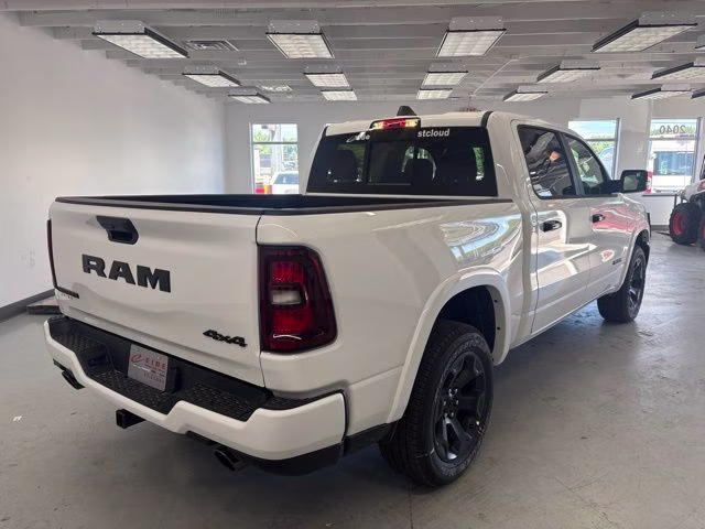 2026 Bright White Clearcoat Ram 1500 Big Horn Night Edition 4X4 Truck