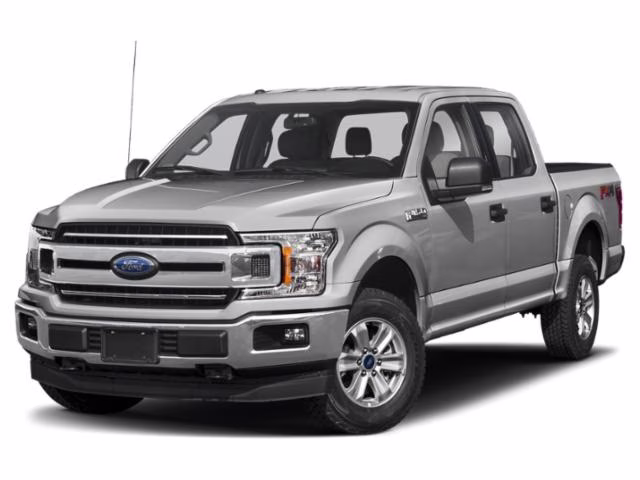 2018 Ingot Silver Ford F-150 XLT 4X4 Truck