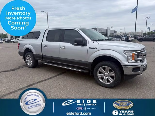 2018 Ingot Silver Metallic Ford F-150 XLT 4X4 Truck