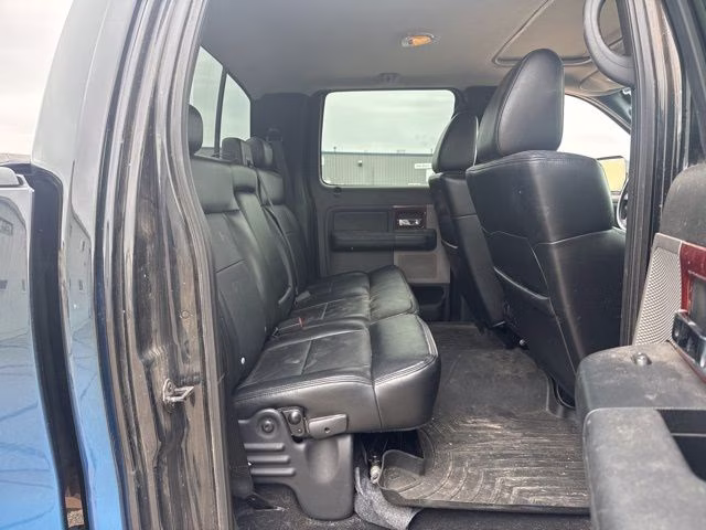 2007 Dark Blue Pearl Clearcoat Metallic Ford F-150 Lariat 4X4 Truck