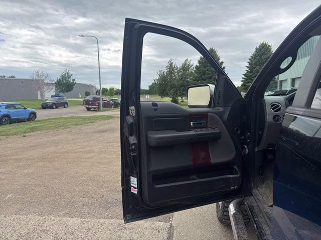 2007 Dark Blue Pearl Clearcoat Metallic Ford F-150 Lariat 4X4 Truck