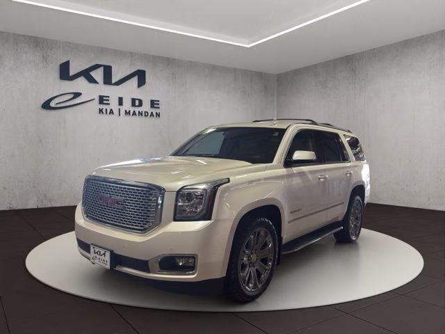 2015 White Diamond Clearcoat GMC Yukon Denali 4X4 SUV