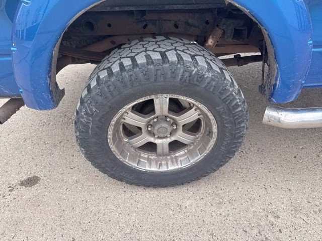 2007 Dark Blue Pearl Clearcoat Metallic Ford F-150 Lariat 4X4 Truck