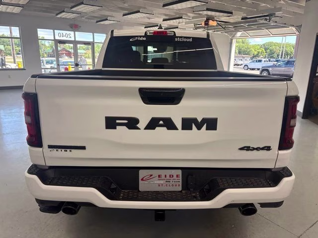 2026 Bright White Clearcoat Ram 1500 Big Horn Night Edition 4X4 Truck