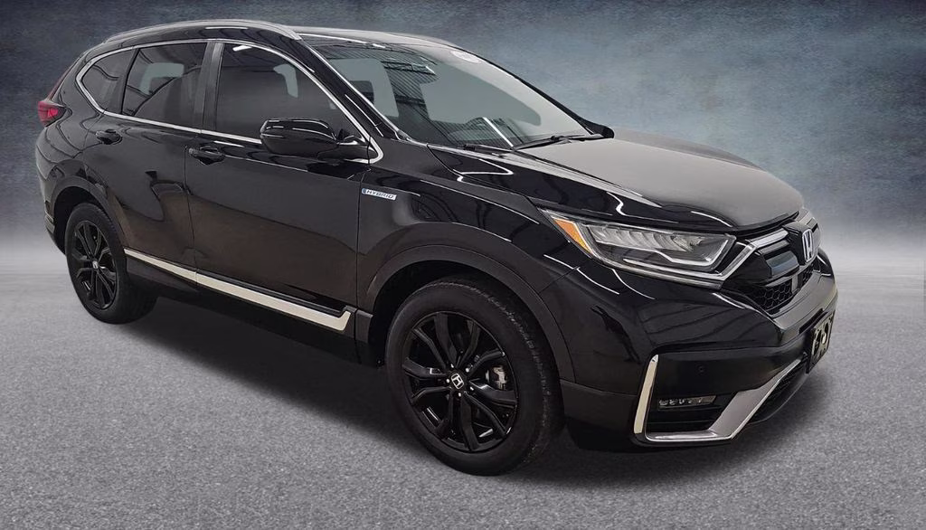 2022 Crystal Black Pearl Honda CR-V Hybrid Touring AWD SUV