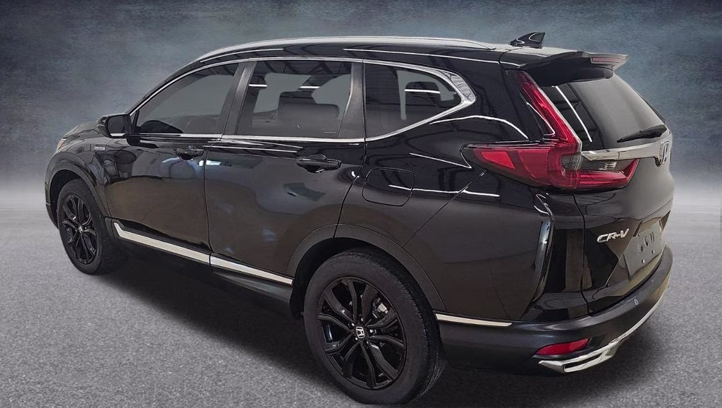 2022 Crystal Black Pearl Honda CR-V Hybrid Touring AWD SUV