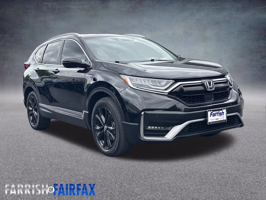 2022 Crystal Black Pearl Honda CR-V Hybrid Touring AWD SUV