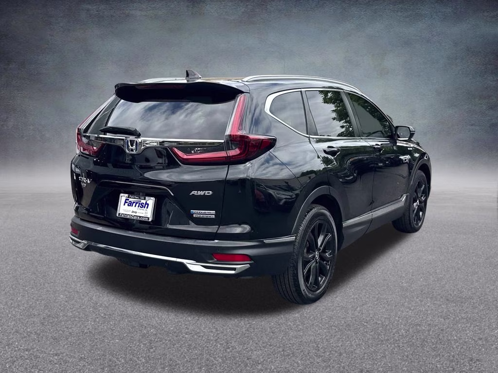 2022 Crystal Black Pearl Honda CR-V Hybrid Touring AWD SUV