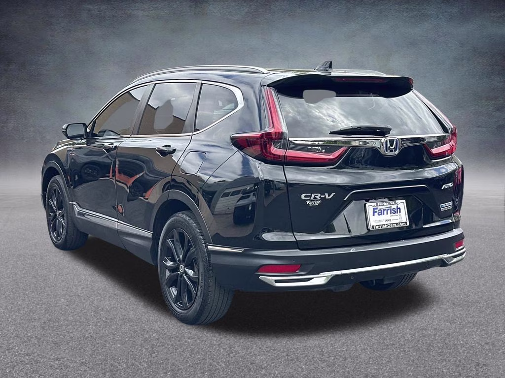 2022 Crystal Black Pearl Honda CR-V Hybrid Touring AWD SUV