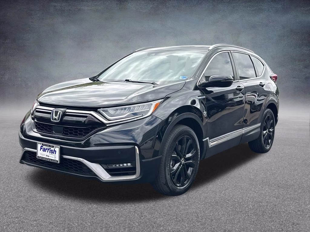 2022 Crystal Black Pearl Honda CR-V Hybrid Touring AWD SUV