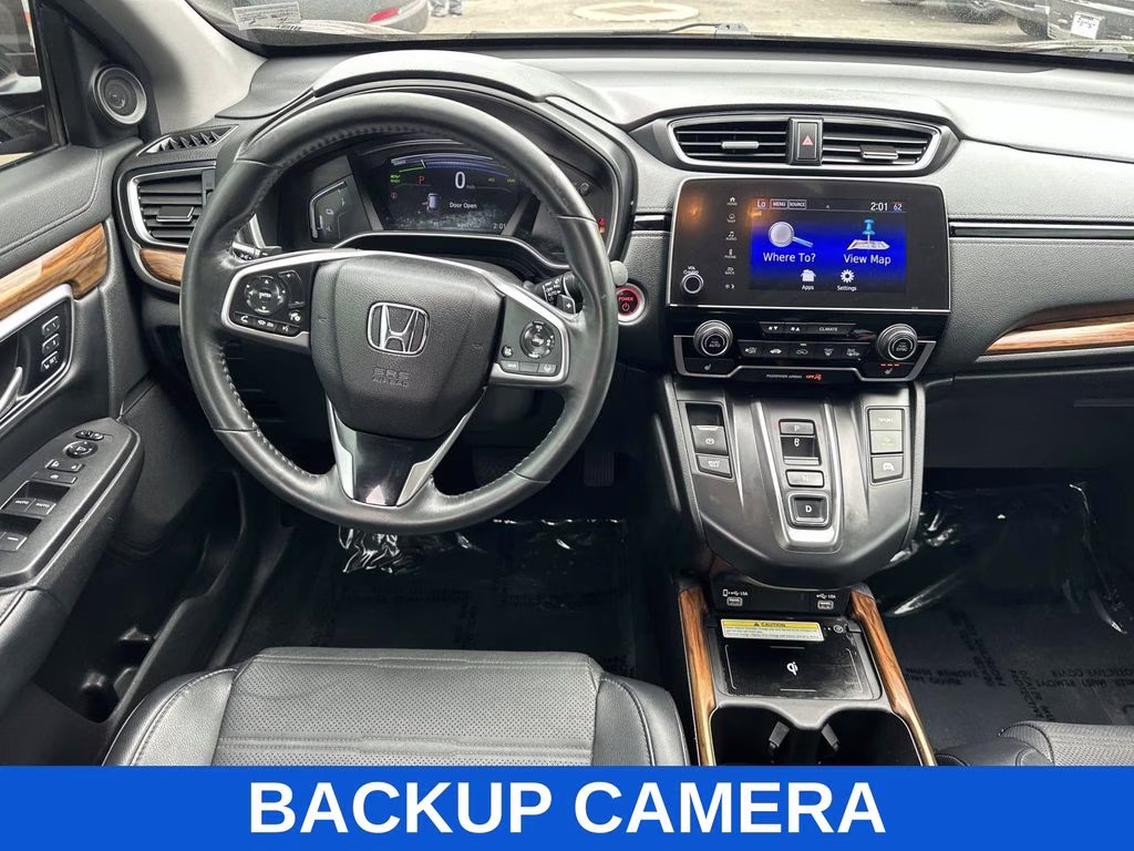 2022 Crystal Black Pearl Honda CR-V Hybrid Touring AWD SUV