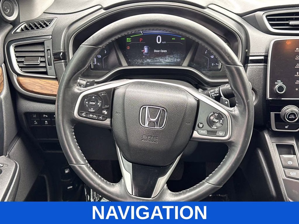 2022 Crystal Black Pearl Honda CR-V Hybrid Touring AWD SUV