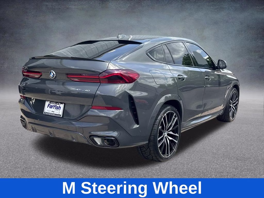 2022 Dravit Gray Metallic BMW X6 xDrive40i AWD SUV