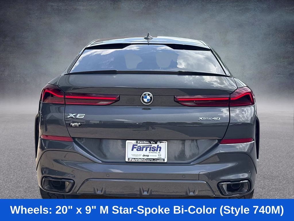 2022 Dravit Gray Metallic BMW X6 xDrive40i AWD SUV