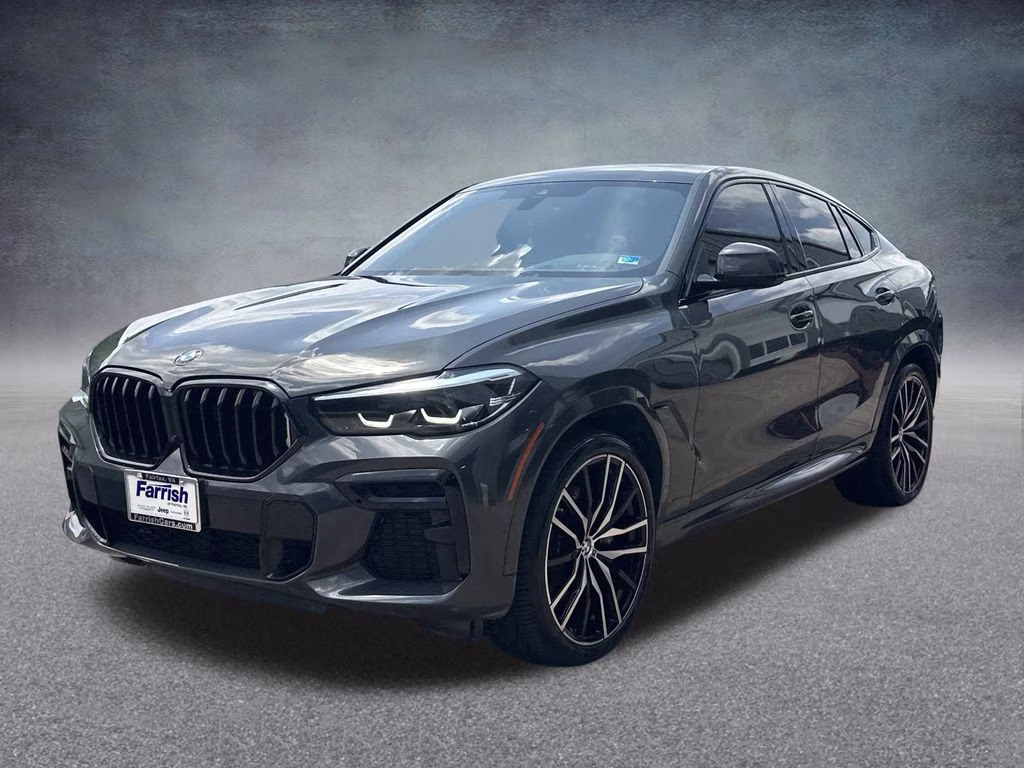 2022 Dravit Gray Metallic BMW X6 xDrive40i AWD SUV