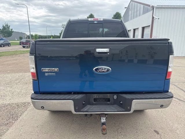 2007 Blue Ford F-150 Lariat 4X4 Truck