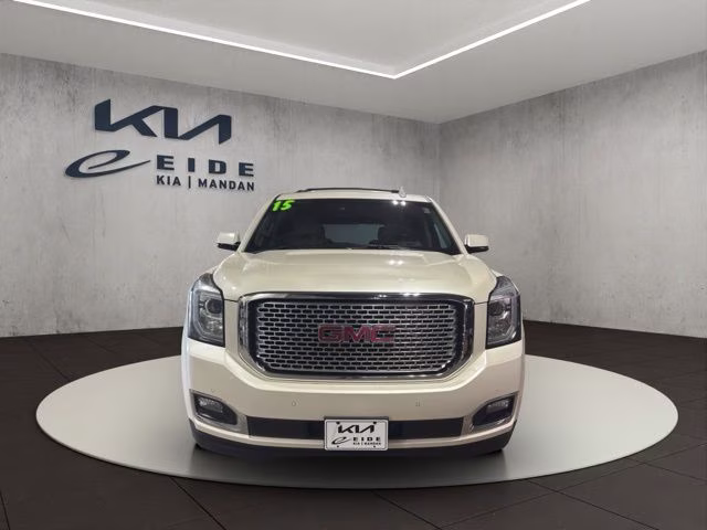 2015 White Diamond Clearcoat GMC Yukon Denali 4X4 SUV