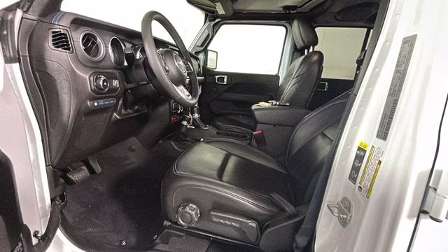 2023 Bright White Clearcoat Jeep Wrangler Rubicon 4xe 4X4 SUV
