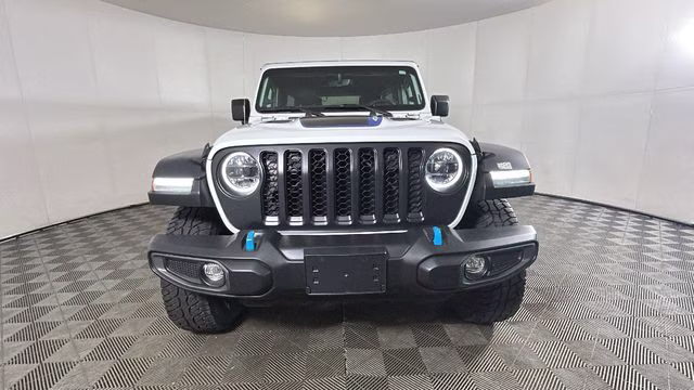 2023 Bright White Clearcoat Jeep Wrangler Rubicon 4xe 4X4 SUV