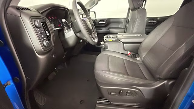 2024 Glacier Blue Metallic Chevrolet Silverado 1500 Custom 4X4 Truck