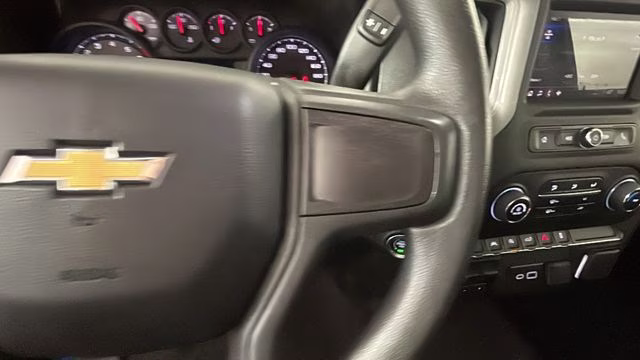 2024 Glacier Blue Metallic Chevrolet Silverado 1500 Custom 4X4 Truck