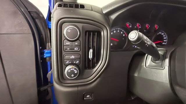 2024 Glacier Blue Metallic Chevrolet Silverado 1500 Custom 4X4 Truck