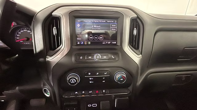 2024 Glacier Blue Metallic Chevrolet Silverado 1500 Custom 4X4 Truck