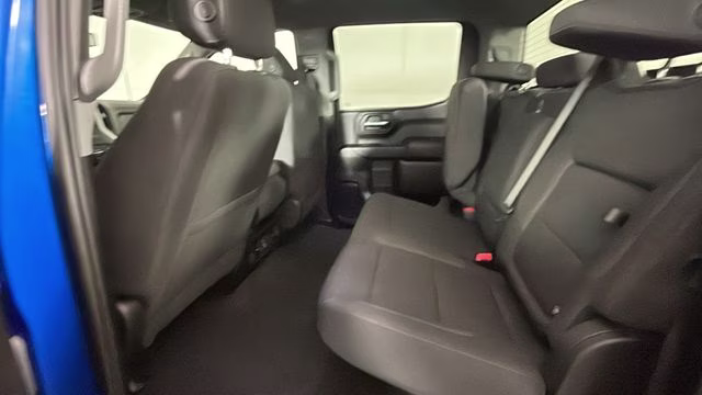 2024 Glacier Blue Metallic Chevrolet Silverado 1500 Custom 4X4 Truck