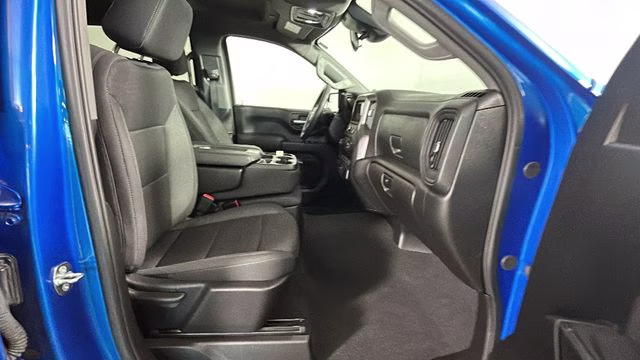 2024 Glacier Blue Metallic Chevrolet Silverado 1500 Custom 4X4 Truck