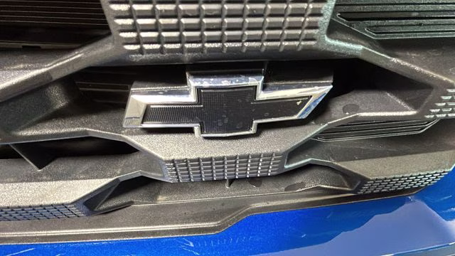 2024 Glacier Blue Metallic Chevrolet Silverado 1500 Custom 4X4 Truck