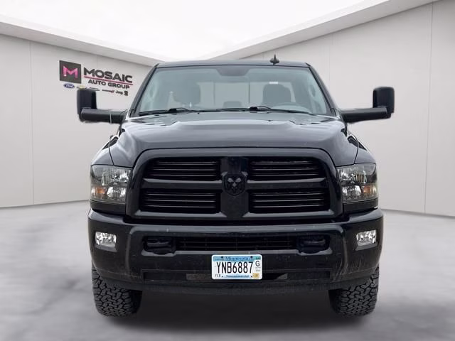 2017 Brilliant Black Crystal Pearlcoat Ram 3500 Big Horn 4X4 Truck
