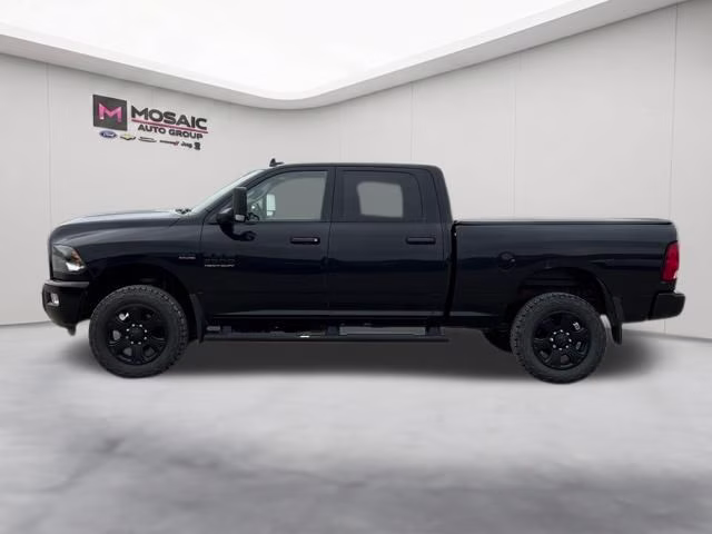 2017 Brilliant Black Crystal Pearlcoat Ram 3500 Big Horn 4X4 Truck
