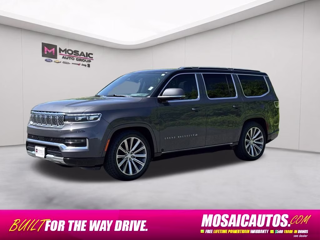 2022 Baltic Gray Metallic Clearcoat Jeep Grand Wagoneer Series II 4X4 SUV