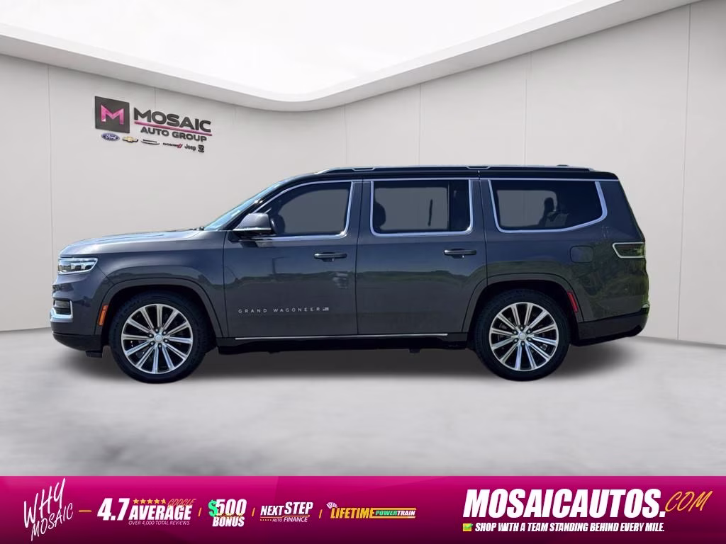 2022 Baltic Gray Metallic Clearcoat Jeep Grand Wagoneer Series II 4X4 SUV