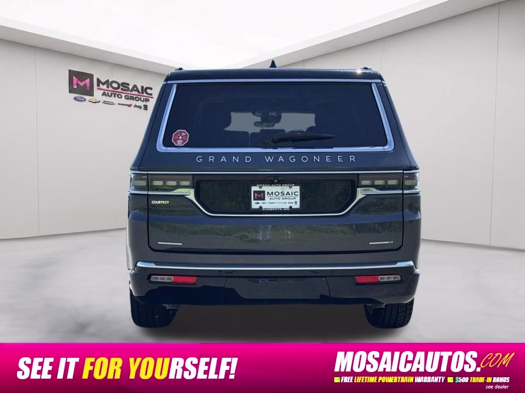 2022 Baltic Gray Metallic Clearcoat Jeep Grand Wagoneer Series II 4X4 SUV
