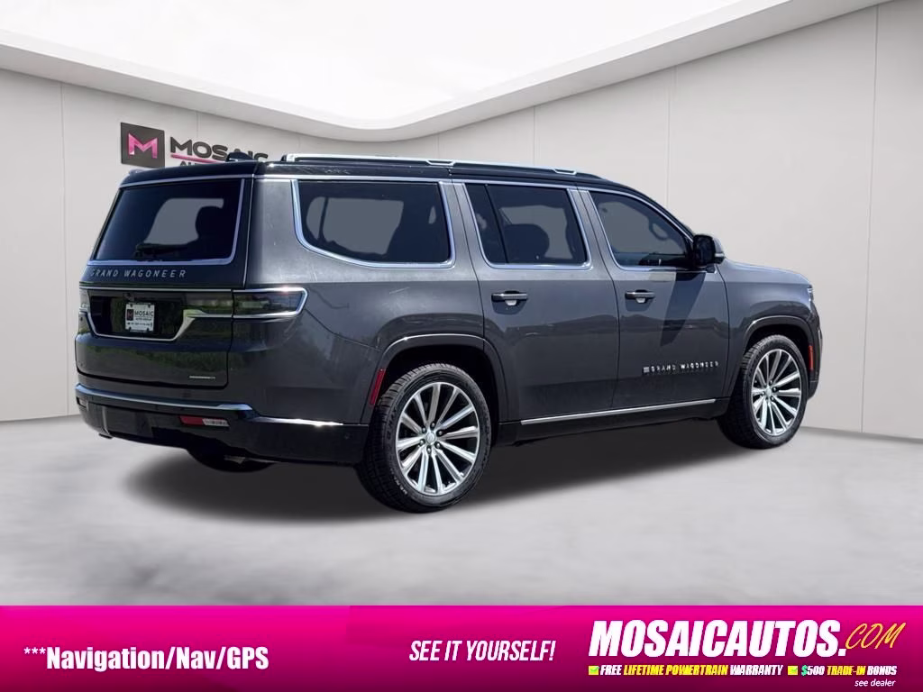 2022 Baltic Gray Metallic Clearcoat Jeep Grand Wagoneer Series II 4X4 SUV