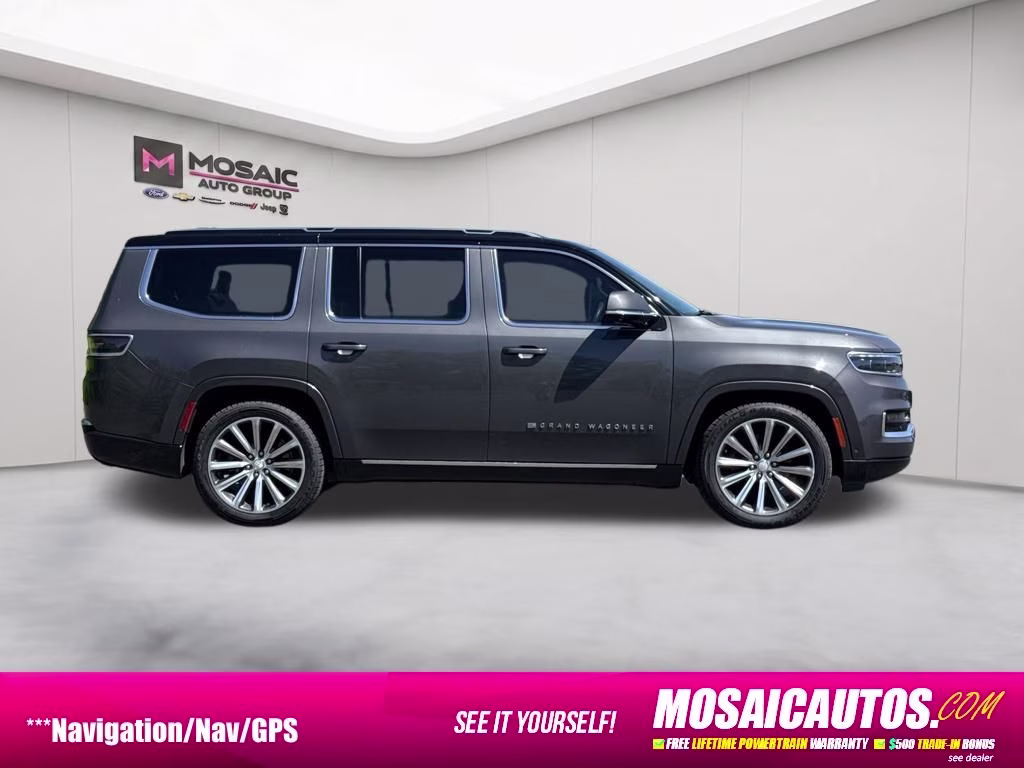 2022 Baltic Gray Metallic Clearcoat Jeep Grand Wagoneer Series II 4X4 SUV