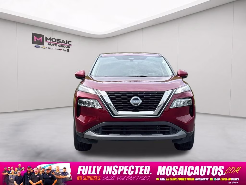 2023 Scarlet Ember Tintcoat Nissan Rogue SV AWD SUV