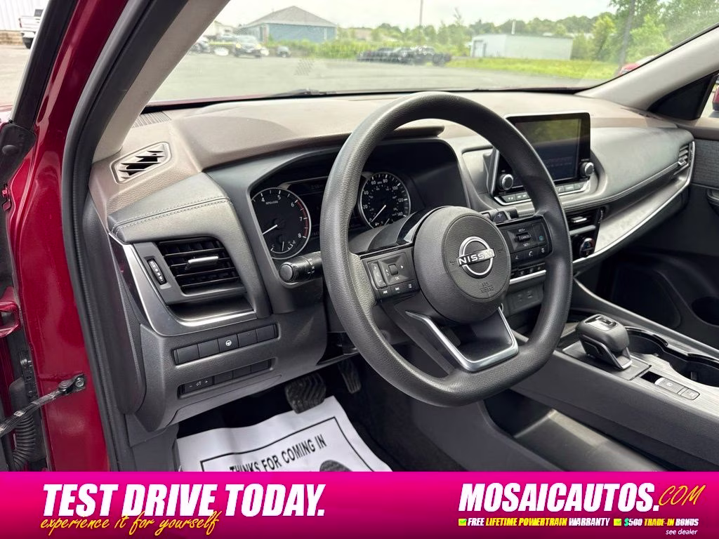 2023 Scarlet Ember Tintcoat Nissan Rogue SV AWD SUV