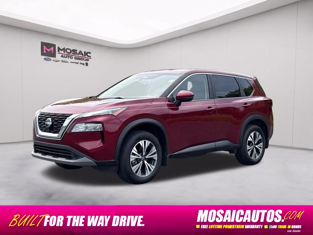 2023 Scarlet Ember Tintcoat Nissan Rogue SV AWD SUV