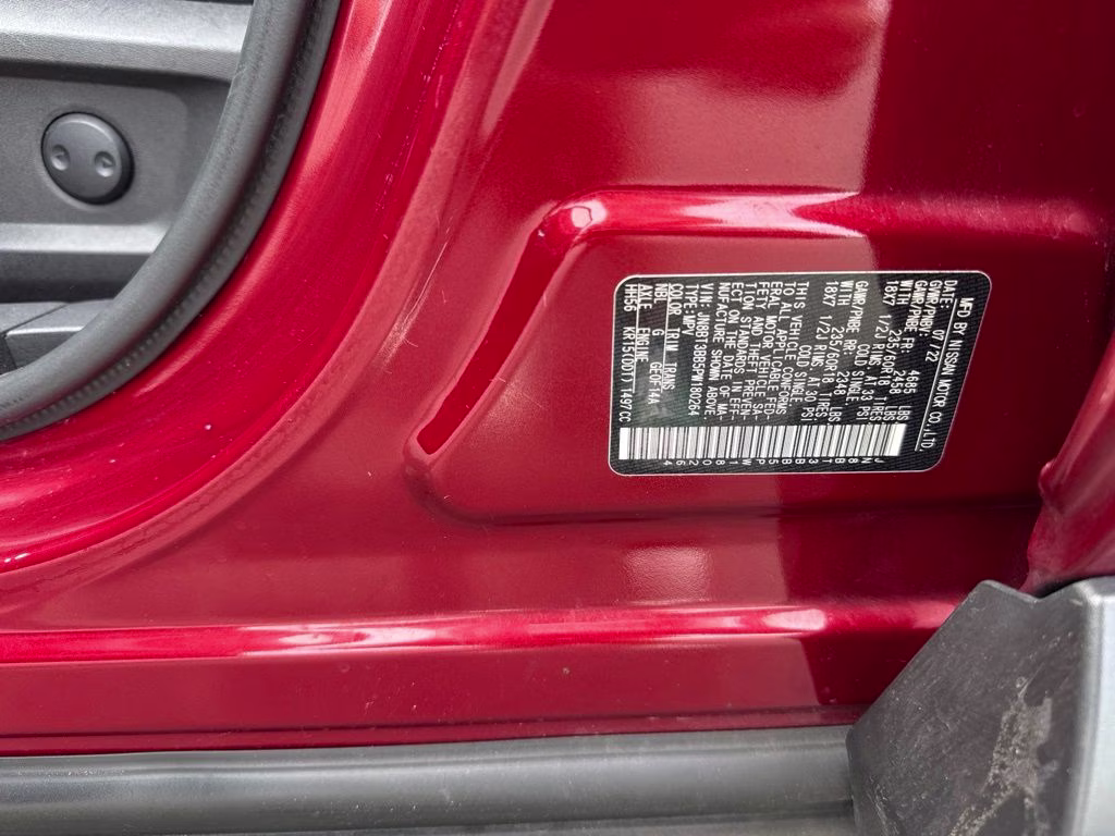 2023 Scarlet Ember Tintcoat Nissan Rogue SV AWD SUV