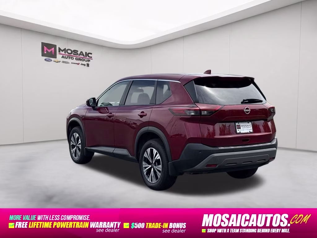 2023 Scarlet Ember Tintcoat Nissan Rogue SV AWD SUV