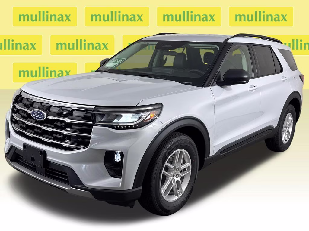 2026 Space White Metallic Ford Explorer Active RWD SUV