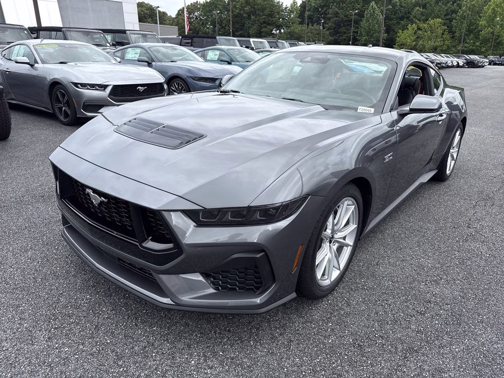 2026 Gray Ford Mustang GT RWD Coupe