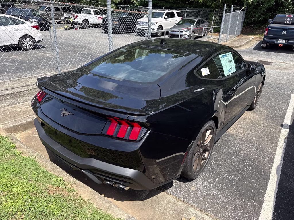 2026 Shadow Black Ford Mustang EcoBoost Premium RWD Coupe