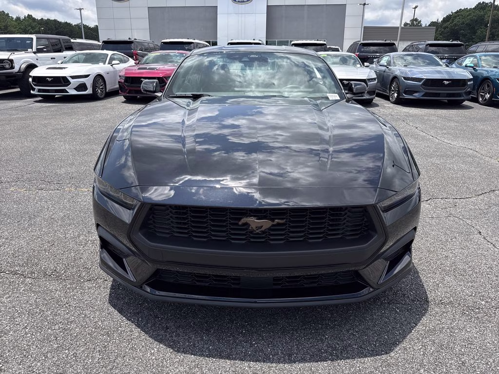 2026 Shadow Black Ford Mustang EcoBoost Premium RWD Coupe