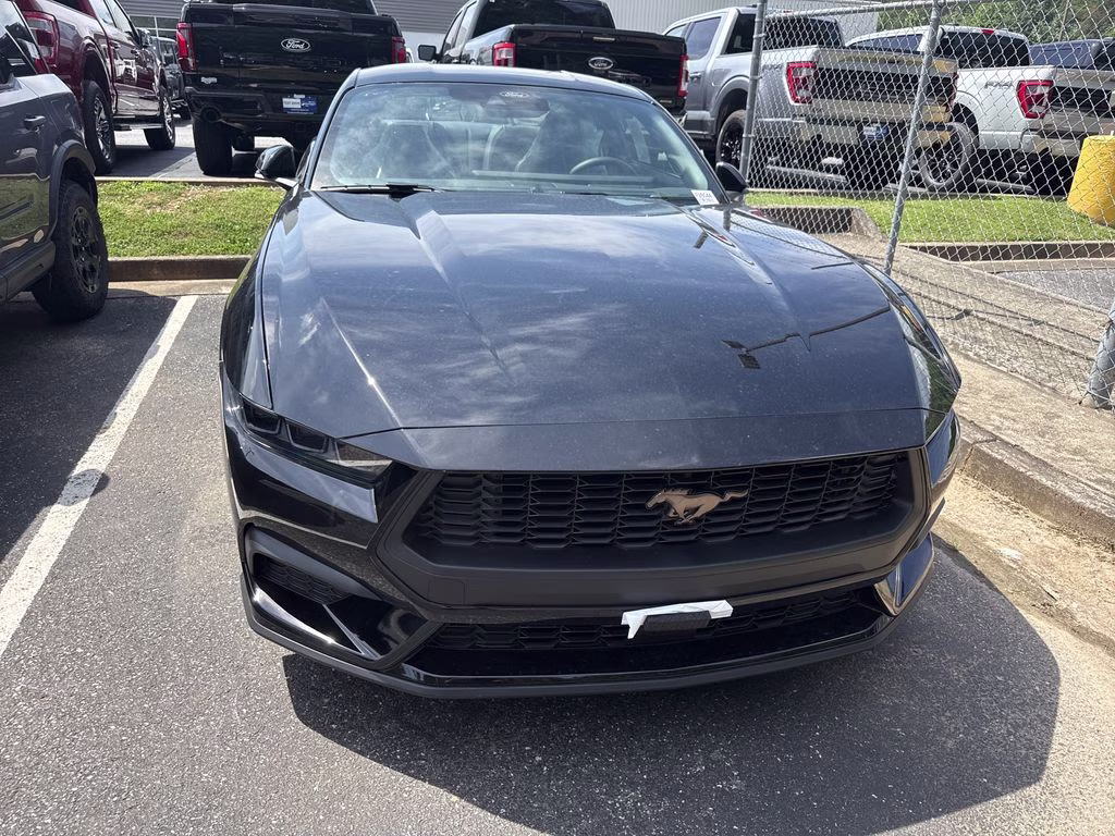 2026 Shadow Black Ford Mustang EcoBoost Premium RWD Coupe