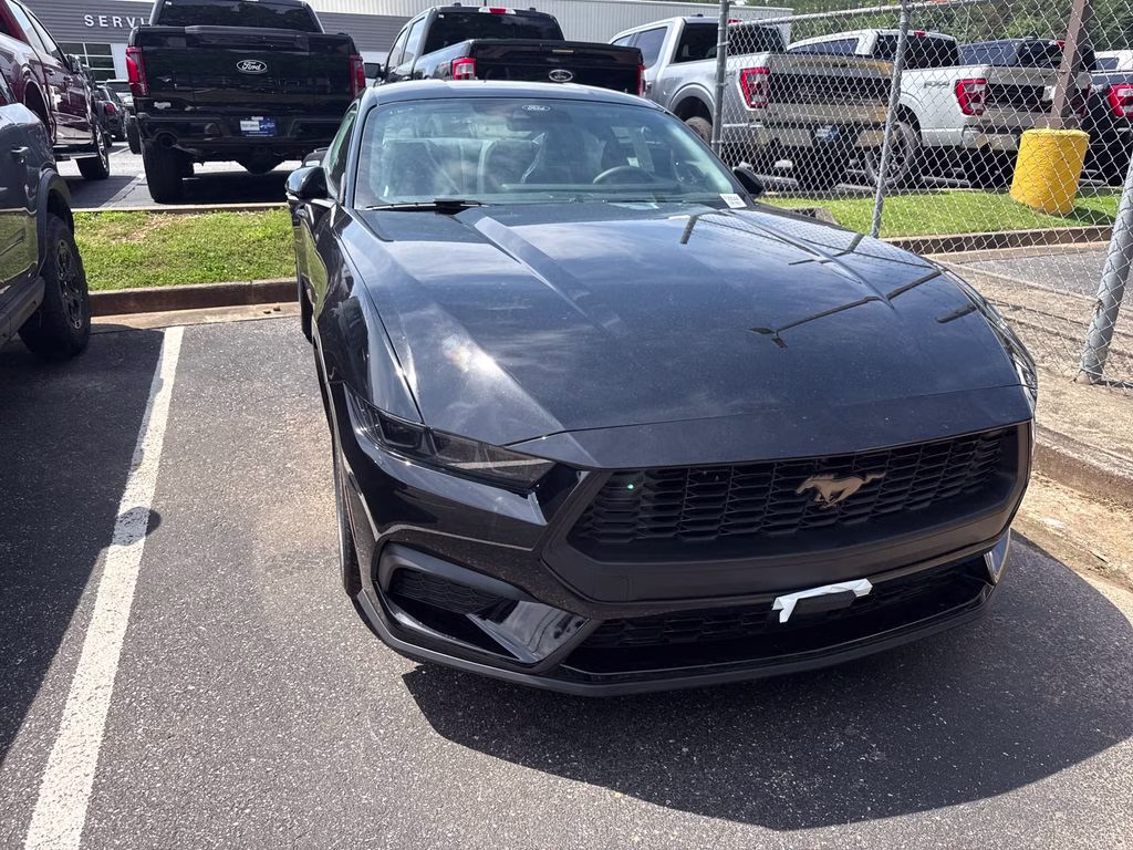 2026 Shadow Black Ford Mustang EcoBoost Premium RWD Coupe